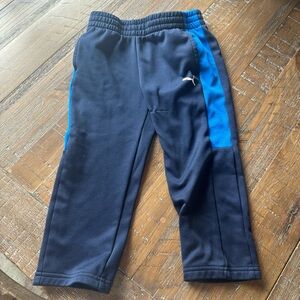 Puma Blue Athletic Sweatpants
